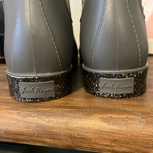 Never worn before size 11 jack rodgers sparkles  glitter